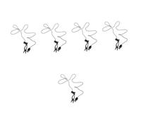 MAGICLULU 5 Piezas Herramienta de clicker taconeador Clicker de pantalla móvil clicker de la pantalla del teléfono clicker de pantalla para transmisión clicker de dedo el plastico Negro