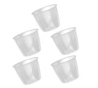 MAGICLULU 5 Tazas Medidoras de Plástico Pp de 160ml para Olla Arrocera, Repuesto Escala Transparente para Medición Precisa en Cocina y Preparación de Sopas Reutilizable