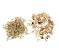 MAGICLULU 50 Piezas Bisagras de Cobre Puro con Acabado Antiguo para Caja Pequeña Bisagras Duraderas para Joyeros y Cajas de Madera Accesorio Práctico para Manualidades Creativas