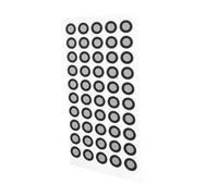 MAGICLULU 50 Piezas Puntos de Marcado Reflectantes para Escáner Pegatinas de Objetivos de Posicionamiento Alta Reflexión Difusa Puntos de Seguimiento de Referencia y Escaneo