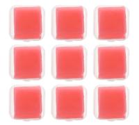 MAGICLULU 54 Piezas Estuche de Arcilla Adhesiva Roja para Bordar 9 Cajas por Caja, Fácil de Usar y Ahorro Proyectos DIY y Pintura de Gemas