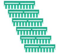 MAGICLULU 6 Piezas Peine de Carga para Electroforesis Vertical de 10 Dientes en Plástico Verde Resistencia Química y Precisión para Investigación en Biología Molecular
