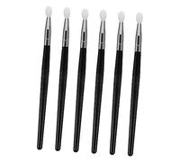 MAGICLULU 6piezas Pinceles De Silicona Para Maquillaje Aplicadores De Sombra De Ojos y Labios Herramientas Profesionales Para Cosméticos Limpieza y Reutilizables