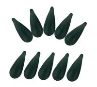 MAGICLULU 8 Pares Almohadillas de Hombro de Plástico para Perchas de Antideformación Verdes Expansores de para Abrigos y Suéteres para Organización Armarios y