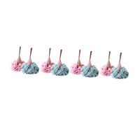 MAGICLULU 8 Piezas bola de baño de helado esponja de baño para bebé esponja vegetal s accesorios de bañera s de lufa para la de limpio