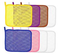 MAGICLULU 8 Piezas De Paño De Baño Toalla Exfoliante Paño Depurador Corporal Paños Exfoliantes Paño De Para Mujeres Paño De Lavado Para Eliminar La Piel Muerta Toallas De Baño De