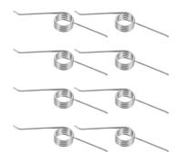 MAGICLULU 8 Piezas Muelles de Torsión Metálicos para Tapa de Cubo de Basura de Resortes de Tensión Resistentes para Bisagra de Pedal Accesorios de Repuesto Duraderos y Fáciles de Instalar