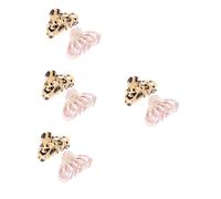 MAGICLULU 8 Piezas Pinza Para El Cabello Pasador Francés Pinzas Para El Cabello Pasadores De Pelo De Plátano Banana Estampado De Leopardo Perder Accesorios Para El Cabello Hoja De Acetato