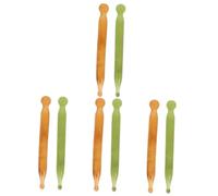 MAGICLULU 8 Piezas tabla de masaje muscular palo de masaje facial herramienta de de presión palo de cara head massager ador brazos ador portátil varilla de resina