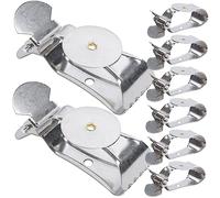 MAGICLULU 8piezas Clip De Cortinas Inoxidable Sujetador Fácil De Usar Abrazaderas para Cortinas