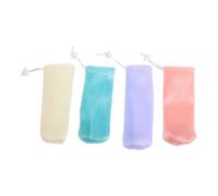 MAGICLULU 8piezas Malla de Burbujas Espesas y Colgantes para Jabón Barra para Ducha Facial y Almacenamiento Baño