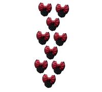 MAGICLULU 9piezas Bowknot Hair Net for Women Elastic Bun Flower Net Bag Stylish Hair Accessories for Girls