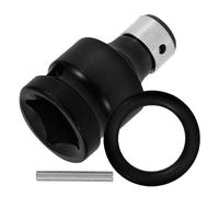 MAGICLULU Adaptador de Llave Multifunción para Llave de Impacto Negro, Mandril Pequeño de Repuesto de Plástico y Hierro Instalación Rápida para Diversas Tareas