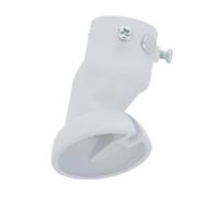 MAGICLULU Adaptador de Soporte para Ventilador de Techo de Acero Blanco Montaje Ajustable hasta 45 Grados para Techos Inclinados y Catedrales, Instalación Sencilla y Soporte Estilo