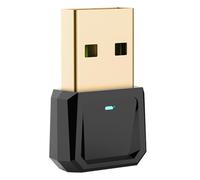 MAGICLULU Adaptador Inalámbrico USB 5.0 Negro Señal Mejorada Consumo para Receptor y Transmisor de Audio en Ordenadores y Smartphones