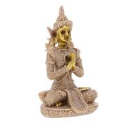MAGICLULU Adorno Tallado a Mano decoración Vintage decoração casa Estatua clásica budas Decorativos Decoración Zen Mini Hecho Estatua de Buda de Piedra Arenisca Adorno Sagrado Resina Coffee