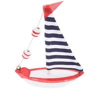 MAGICLULU Adornos De De Madera Decoración De Peces Vela De Mar Ancla Náutica Gancho De Pared De Coche Estatua De Surf Decoración De Timón Tapete De Centros De Mesa