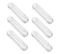 MAGICLULU Agarre De Manija De Barra De Cortina 6 Tiradores Diseño Simple Fácil De Manejar para Ventanas y Persianas