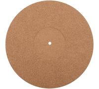 MAGICLULU Alfombrilla para Tocadiscos de Corcho Natural 12 Pulgadas, Almohadilla Protectora de Disco Vinilo Antideslizante, Tapete para Plato Giratorio, Accesorio para Dj y Amantes