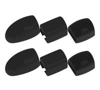 MAGICLULU Almohadillas de Silicona Negra para Llaves Laterales de Saxofón 6 Piezas Elevadores Profundos para Uso en Bandas y Orquestas