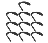 MAGICLULU Almohadillas Nasales para Gafas de Ciclismo 10 Pcs Soporte Plástico Antideslizante sin Metal Cómodo para Uso Deportivo y Reemplazo Puente Nasal en Actividades de Ciclismo