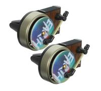 MAGICLULU Ambientador de Tocadiscos para Coche 2 Piezas Clip para Ventilación, Fragancia Giratoria Retro, Decoración Interior Automotriz, Accesorio Funcional para Uso Diario