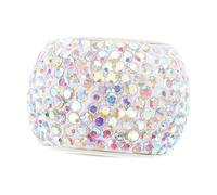 MAGICLULU Anillo Decorativo para Reposacabezas de Coche Adornos de Cristal de Imitación para Interior de Coche Accesorios Brillantes para Asientos de Adecuado para Reposacabezas