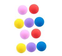MAGICLULU Balones de Práctica de Golf de 60Mm 10 Unidades de Espuma Suave para Entrenamiento Interior Pelota de Goma para Entrenamiento Segura y Silenciosa Accesorio Color Aleatorio