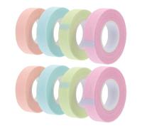 MAGICLULU Bandas Desechables de Tela No Tejida para Extensiones de Pestañas Cintas Transpirables y Perforadas Colores Surtidos 8 Piezas para Tratamientos Faciales y Cuidado de Pestañas
