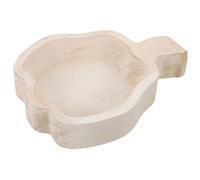 MAGICLULU Bandeja de Servir de Madera Forma de Calabaza Bandeja Rústica para Aperitivos Frutas Secos y Postres para Fiestas y Decoración de Comedor