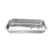 MAGICLULU Bandeja para Picadora de Carne Eléctrica Bandeja para Embutidora de Salchichas Acero Inoxidable Plata Accesorio para Picar Carne Fácil Limpieza Uso en Cocina