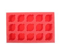 MAGICLULU Bandeja Portavasos Diseño Reutilizable y Ahorro de Espacio de Espuma Epe 15 Orificios Roja para Cafeterías y Entornos Concurridos