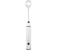MAGICLULU Batidor Recargable USB para Huevos y Leche, Espumador de Leche 3 Niveles, Acero Inoxidable y Plástico Blanco, Adecuado para Uso Doméstico