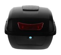 MAGICLULU Baúl de Almacenamiento para Motocicleta Caja Trasera Multifuncional de Montaje para Herramientas y Esenciales Diseño Elegante para Diversos de Moto