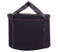 MAGICLULU Bolsa para Cuencos Cantores de Cristal 12 Pulgadas Color Morado con Forro Interior Acolchado Bolsa Portátil de Poliéster y Algodón para Transporte y Protección en Meditación y
