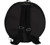 MAGICLULU Bolsa para Instrumentos Musicales de Tela Oxford Negra, Mochila Portátil Acolchada para Caja de Batería con Asas de Mano y Correas de Hombro, Funda Resistente para Transporte