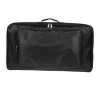 MAGICLULU Bolsa para Pedalera de Guitarra Efecto Funda de Almacenamiento Rígida con Cremallera Bolsa Portátil Negra de Nylon Resistente para Pedalboard Diseño Antideslizante y Protección