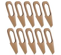 MAGICLULU Bolsas de Papel Kraft para Flores con Asa 20 Unidades, Tamaño Mediano 8,5x23x42 Cm, Color Marrón Natural, Ideales para Decoración del Hogar, Embalaje Floral en Bodas y San
