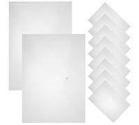 MAGICLULU Bolsas Organizadoras de Archivos A3 Transparentes Botón a Presión 10 Unidades de Polipropileno PP Resistente Sobres para Documentos Prácticos para Oficina y Almacenaje Escolar