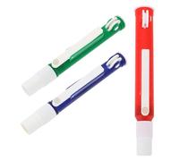 MAGICLULU Bomba de Pipeta Científica Control de Precisión de Plástico 3 Piezas y Diseño Codificado por Colores para Aplicaciones de