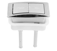 MAGICLULU Botón de Descarga para Inodoro Doble Pulsación Pieza de Repuesto Cuadrada Compatible Tanque Instalación Sencilla Adecuado para Baño 1 Unidad Color de Aleatorio