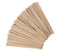 MAGICLULU Bridas Para Pan 12 Cm, Lazos De Papel Kraft Resistentes, Ataduras Retorcidas Flexibles Para Bolsas, Accesorio Reutilizable Para Panadería, Fiestas y Manualidades, Pack 1000 Unidades