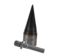 MAGICLULU broca para cortar madera conos controlador de cono terrible broca divisora partidor de brocas para leña taladro partidor de madera para leña Acero de alto carbono
