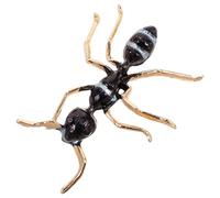 MAGICLULU Broche de Insecto Broche de Aleación de Moda, Diseño 3d de Hormiga, Firme Sujeción, para Mujer y Hombre, para Ropa de Negocios y Casual