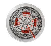 MAGICLULU Brújula Feng Shui Lo Pan Brújula Gran Brújula Elegante Brújula China Tradicional Brújula China Al Aire Brújula China De Supervivencia Brújula China Retro Transparent Acrílico