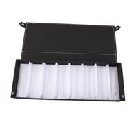 MAGICLULU Caja 8 Caja de Almacenamiento de Gafas Poseedor Organizador de Gafas de Sol Caso Estante Sunglasses Organizer Estuche Gafas Estuche de anteojos Titular de Las Gafas de Sol Black