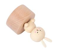 MAGICLULU Caja De 1 Pieza Caja De Música Mecanismo Equipo Musical Decir Juego Juguete Cajas Ghibli Mercadería Cesta Jugador Especial Chupete Primero Decoración Felpa Estudio Madera Khaki