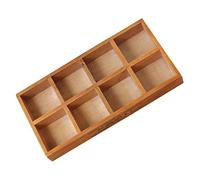 MAGICLULU Caja De Almacenamiento De Madera Para Especias Botes Especieros Organizador De Condimentos