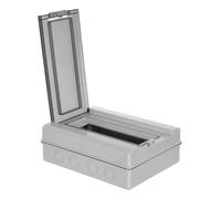 MAGICLULU Caja De Distribución Impermeable Para Exteriores Cajas Eléctricas Resistentes A La Intemperie Enchufes Para Exteriores Impermeable Para Panel De Interruptores