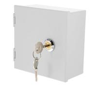 MAGICLULU Caja De Enchufes De Acero Inoxidable Resistente Intemperie Cerradura y Prevención De Contacto Accidental Para Entornos Exteriores